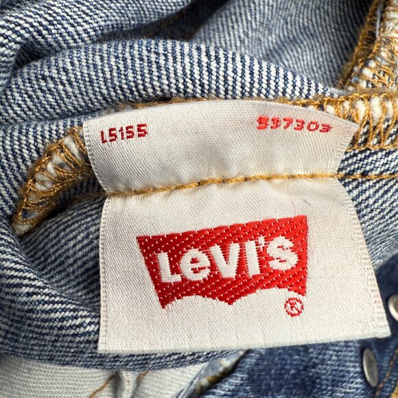 EUC Men's LEVI'S® 501™ Original Fit Straight Leg Button Fly Jeans | Size 35 X 30 - Picture 10 of 13